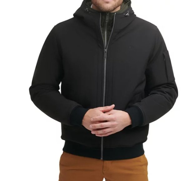 Dockers Jackets & Coats Mens Dockers Soft Shell Bomber Performance